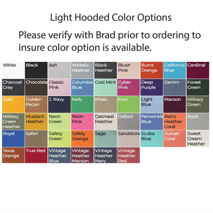 Light Hooded Sweatshirt Pre-Sale