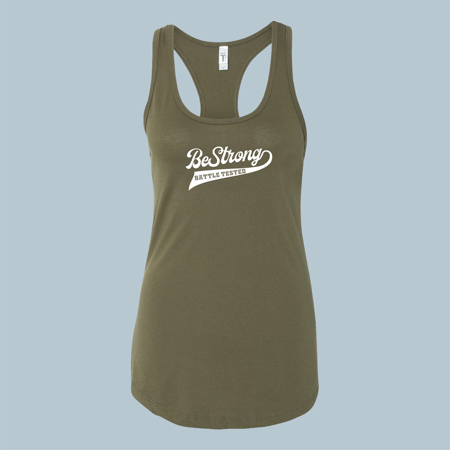 BeStrong Battle Tested Racerback